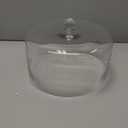 Handmade Sturdy Glass Cake Dome, Cake Cover Lid for Cake, Food and Display, Glass Topper For Cake Plate And Cake Stand, Cake Stand Topper, Glass Dome Cloche, Glasss Cloche (12"x8")