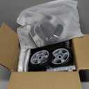 Dog Wheelchair for Small Medium Large Dogs, Adjustable 4-Wheel Mobility Aid, Lightweight Rehabilitation Brace (4 Wheels, S)