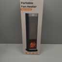 Space Heaters for Indoor Use, 1500W PTC Ceramic Electric Heater with Thermostat, Room Temperature Display, 70 Oscillation, Remote Control, 12H Timer, Quiet Portable Heater for Office Bedroom
