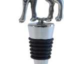 Cheers Moose Metal Wine Stopper - Reusable Wine Tools and Accessories Bottle Stopper, Wildlife Wine Bottle Stopper, Airtight Leakproof Wine Topper Sealer Cork Plug, Decorative Wine Bottle Stopper Gift