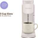 Keurig K-Express Single Serve K-Cup Pod Coffee Maker, 3 Brew Sizes, Strong Button Feature, 42oz Removable Reservoir, Warm Stone