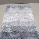 OLANLY Small Bathroom Rugs Mat 24x16, Extra Soft Absorbent Microfiber Bath Rugs, Rubber Backing, Quick Dry, Machine Washable Bath Mats for Bathroom Floor, Tub and Shower, Home Decor Accessories, Blue