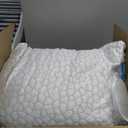 Cooling Pillow Queen Size Set of 2, Adjustable Bed Pillows for Sleeping, Luxury Shredded Memory Foam Pillows 2 Pack,Soft Yet Supportive Firm Pillow for Side,Back,Stomach Sleepers,Gifts for Hot Sleeper (Original White (Cooling))