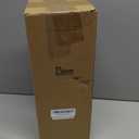 Riakrum 6 Pcs Chandelier Lamp Shades Set Small Lamp Shade for Pendant Wall Ceiling Lights Candle Bulbs Clip on Fitter Lampshade (Rattan,Brown)