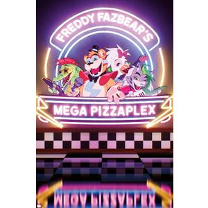 Trends International Five Nights at Freddy's: Security Breach - Mega Pizzaplex Wall Poster, 34L x 22.4W, Unframed Version