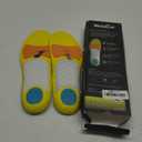 Running Sports Insoles Plantar Fasciitis - Welnove Athletic Inserts Arch Support for Flat Feet - Shock Absorption Insoles Foot Pain Fatigue Relief, Enhance Performance, Fit Most Shoes, Men Women, Size: XL:W 12-14 / M 10-12