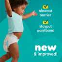 Pampers Baby Dry Ultra Cushiony Diapers, Size 4 (15-34 lbs), 186 Count, Up to 100% Leakproof 
