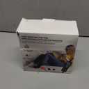 sticro Ankle Heating Pad for Achilles Tendonitis and Plantar Fasciitis Relief, Heated Ankle Brace Foot Heating Pad Wrap with Massage Ball for Sprained Ankle, Arthritis Foot Heel Pain Relief (Gray)