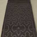 15Pcs Stair Treads for Wooden Steps Indoor with Self Adhesive, 8"x30" Non Slip Stair Runners-Peel & Stick Indoor Stair Carpet Runner, Resistant Indoor Runner for KidsElders and Pets, Brown