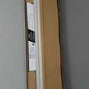 BlastHome Luxury 8 ft Custom Curtain Rod  1 1/4" Large Diameter  Premium Brackets & Endcaps  Nonadjustable Rods Connect for a Seamless Look  Brushed White Finish