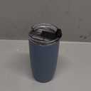 Simple Modern Travel Coffee Mug Tumbler with Flip Lid | Reusable Insulated Stainless Steel Cold Brew Iced Coffee Cup Thermos | Gifts for Women Men Him Her | Voyager Collection | 16oz | Blue Dune