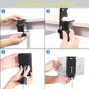SAMHOUSING Tablet Stand for Bed,360 Degree Rotating Bed Tablet Mount Holder Stand with Aluminum Arm for iPad,iPhoneXS,N-Switch, Amazon Kindle Fire,or Other 4.7~12.9 inch-Screen Devices