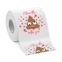 Valentines Day Gifts for Him/Her,Novelty Toilet Paper Romantic Gag Gifts for Couples Men Women Boyfriend Girlfriend Wife Husband,Prank Decor for Anniversary Wedding Birthday Christmas Party Supplies