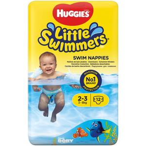 Huggies Little Swimmers Disposable Swim Diapers, X-Small (7lb-18lb.), 12-Count (Size 2-3) Huggies Little Swimmers Disposable Swim Diapers, X-Small (7lb-18lb.), 12-Count (Size 2-3)