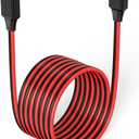 12AWG 20FT Anderson Extension Cable 2 6 10 20 35 50FT Solar Extension Cable Anderson Connector for Portable Power Station Solar Generator Solar Panel (20FT)