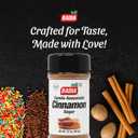 Badia Cinnamon Sugar, 3.5 oz  Sweet Blend of Cane Sugar and Ground Cinnamon, All Purpose Topping for Baking, Coffee, Desserts, Gluten Free
