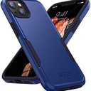 NTG Shockproof Case for iPhone 14 & 13, 2 Layer Structure Protection, Military Grade Anti-Drop, Cobalt Blue