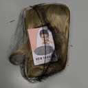 Medium Length Blonde Bob Wigs for White Women Straight Ombre Blonde Wig with Dark Roots Layered Short Blonde Wig with Bangs Natural Looking Daily Party Synthetic Wig