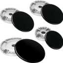Gas Stove Burner Covers Cooker Hat Set Stove Handles Lid Kit Gas Stove Burner Replacement Caps Stove Top Cover Burner Head Parts Compatible for SABAF