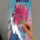 Dan&Darci Decorate Your Own Glow-in-The-Dark Water Bottle Kit for Girls - Easter Gifts for Girl Ages 4-6 5-7 6-8 - 4 5 6 7 8 Year Old Birthday Gift Ideas - Arts and Crafts for Kids Age 6-8