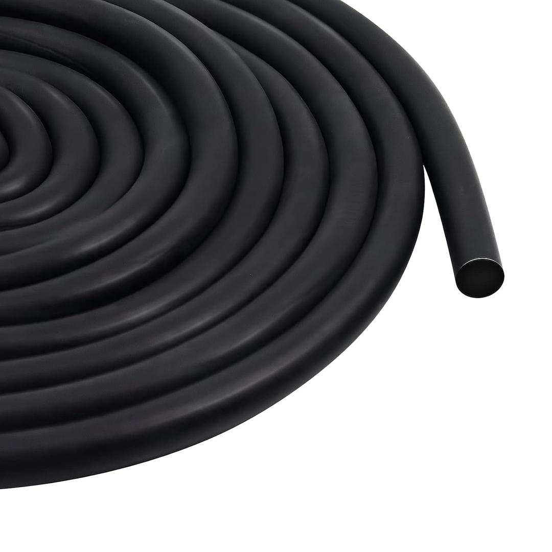 Storystore Backer Rod 3/8" Diameter x 16.4' Length Black EPDM Rubber Caulk Saver, Foam Backer Rod for Gaps and Joints Concrete Expansion Joint Filler