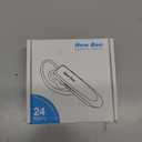 New bee Bluetooth Earpiece V5.0 Wireless Handsfree Headset with Microphone 24 Hrs Driving Headset 60 Days Standby Time for iPhone Android Samsung Laptop Trucker Driver (Black)