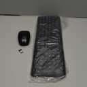 Wireless Keyboard and Mouse Combo, Full Size Silent Ergonomic Keyboard and Mouse, Long Battery Life, Optical Mouse, 2.4G Lag-Free Cordless Mice Keyboard for Computer, Mac, Laptop, PC, Windows (Black)