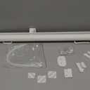 PRObebi Retractable Baby & Dog Gate - Extends to 54" Wide, 34" Tall - Stair, Doorway & Hallway Use