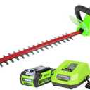 Greenworks 24V 22" Cordless Laser Cut Hedge Trimmer, Tool Only