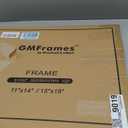 GMFrames 11x14 Diploma Degree Frame with Mat or Display 15x18 Certificates without Mat,Solid Wood,Black Finish with Intricate Black Rope Detail,UV Protection Acrylic