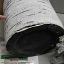 Puleo International 4.5ft Pre-Lit Potted Flocked Arctic Fir Christmas Tree with 70 Clear Lights, 419 Realistic Dense Snow Flocked Branch Tips, Easy Setup Artificial Trees with Sturdy Stand