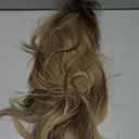 13x6 HD Lace Front Glueless Ombre Blonde Wig for Women Free Parting Layered Straight Synthetic Hair Natural Hairline Heat Resistant Beginner Friendly Daily Use 24 Inch (Long)