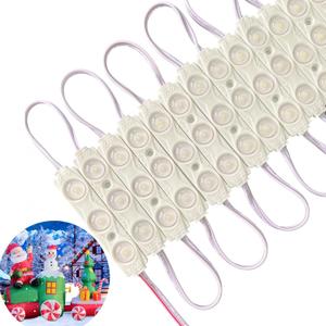 LED Module,Replacement Lights for Inflatables White 20pcs 9.8 Ft 2835 SMD 150LM Per LED Module IP65 Waterproof Christmas Inflatables Light for Letter Sign with Tape Adhesive Backside (White)