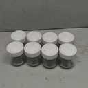 Euro Cuisine Glass Jars for Yogurt Maker, Set of 8
