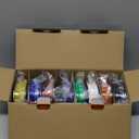 CREALITY 250g PETG Filament Bundle, 8 Colors Total 2kg, 1.75mm 3D Printer PETG Filament, Perfect for Small Project and Children Creation, Black+White+Grey+Tansparent+Red+Blue+Green+Orange