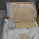 labebe Wooden Baby Walker, Baby Push Walker Doll Stroller, Push Activity Walker for Kids 18M+, Adjustable Speed Learning Walking with Wheels, Birthday Gift for Girls Boys Ages 1-3