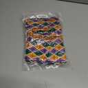 2 x XunYee 6 Pcs Mardi Gras Wreath Sash for Front Door Green Purple Gold Wreath Sash for Mardi Gras Fat Tuesday Carnival Party Door Wall Decoration