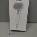 Aumuca Cat Brush for Shedding, Cat Brushes for Indoor Cats, Cat Brush for Long or Short Haired Cats, Cat Grooming Brush Cat Comb for Kitten Rabbit Massage Removes Loose Fur (White)