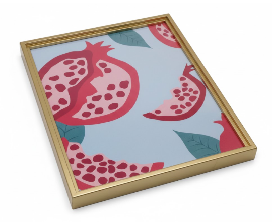 Gold Hoop Fr Fruit Art