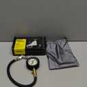 Tire Pressure Gauge 100 PSI - Large Dial Numbers & 45 Angle Chuck, Accurate Air Pressure Gauge for Tires