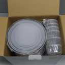 40 PCS Food Storage Containers with Lids Airtight (20 Lids &20 Containers) - Leakproof Meal-Prep Containers for Kitchen Storage Reusable Plastic Microwave/Dishwasher Safe with Labels & Pen