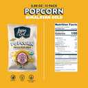 LesserEvil Himalayan Gold Salt Organic Popcorn, Premium Quality, Minimally Processed, No Vegetable Oil, 0.88 oz (Pack of 12)
