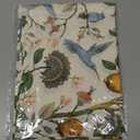 Flour Sack Kitchen Towels Set of 2-18x26 Cotton Dish Towels with Hanging Loop Reusable Tea Towel for Cleaning Spring Absorbent Dishcloths Cute Home Decor Housewarming, Lemon Birds