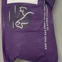 cyeollo Warm Dog Sweater with Zipper, Doggy Reflective Highneck Jackets with D Ring Step in Dog Winter Coats Fleece Female Stretchy Dogs Sweaters Pet Clothes for Small Dogs, Purple S