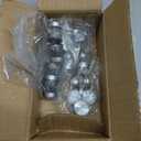 Kenzan Floral Frog 23mm/0.9inch Diameter Ikebana Flower Arranger Holder Stainless Steel Pin for Small Vase (24Pcs)