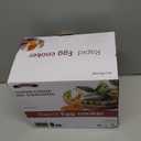 Evoloop Rapid Egg Cooker Electric 6 Eggs Capacity, Soft, Medium, Hard Boiled, Poacher, Omelet Maker Egg Poacher With Auto Shut-Off, BPA Free (Black)