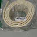 Edge Protector for Baby, Corner Protector for Baby, Soft Foam Furniture Edge Bumper Guards, Desk Edge Cushion, Baby Proofing Edge Corner Protector for Table, Fireplace 6.5ft White (200cmX8cmX0.8cm)