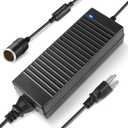 110V AC to DC 12V Converter 10A 120W, Cigarette Lighter Adapter to Wall Plug 100-240V, Car Charger to Wall Plug Adapter Transformer Power Supply for Dash Cam, Inflator, Vacuum, Car Fridge, Car Devices