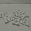 Roowest Marry Me Letters Light Proposal Decorations Set Includes 7 LED 6.3" x 5.5" Romantic Marry Me Sign and 1000 Rose Petals for Proposal Engagement Wedding Decor(White Light, Multicolor)