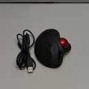 Nulea M501 Wireless Trackball Mouse, Rechargeable Ergonomic, Easy Thumb Control, Precise & Smooth Tracking, 3 Device Connection (Bluetooth or USB Receiver), Compatible for PC, Laptop, Mac, Windows.